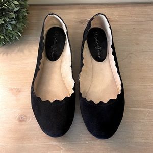 Amelia Grace Ultra Suede Ballet Flat
